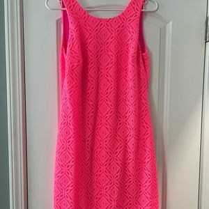 Lilly Pulitzer Bright Pink Mini Dress